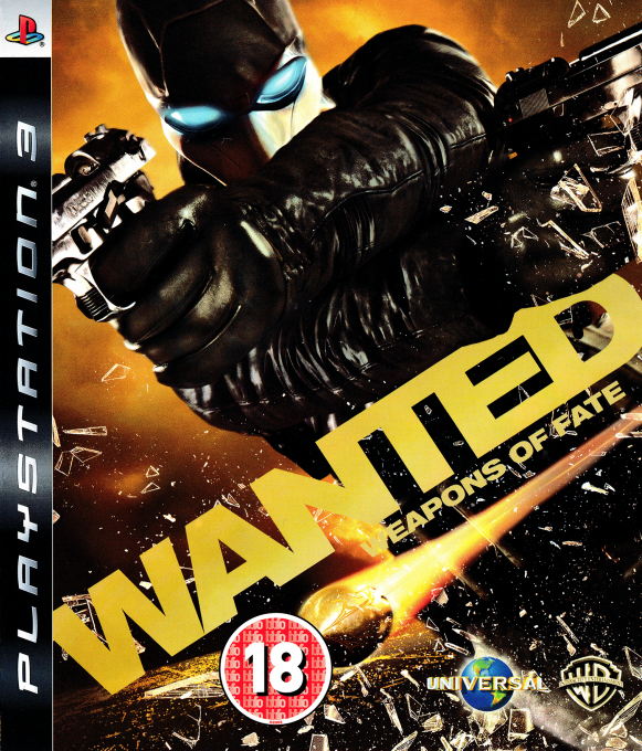 Wanted - Weapons of Fate — box-2D (UK)