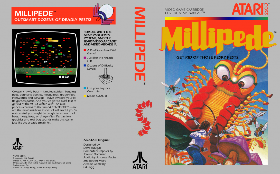 Millipede — box-texture (US)
