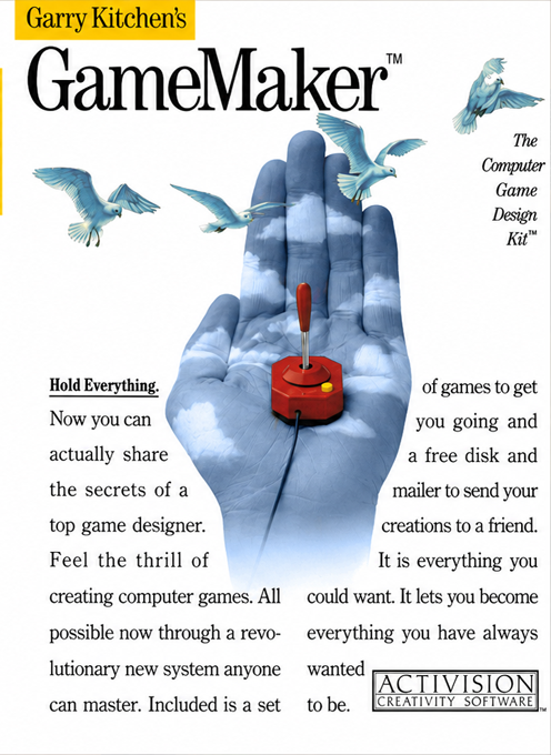 Garry Kitchen's Gamemaker box art