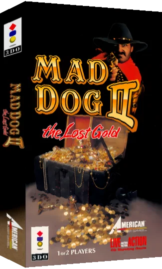 Mad Dog 2 - The Lost Gold — box-3D (US)