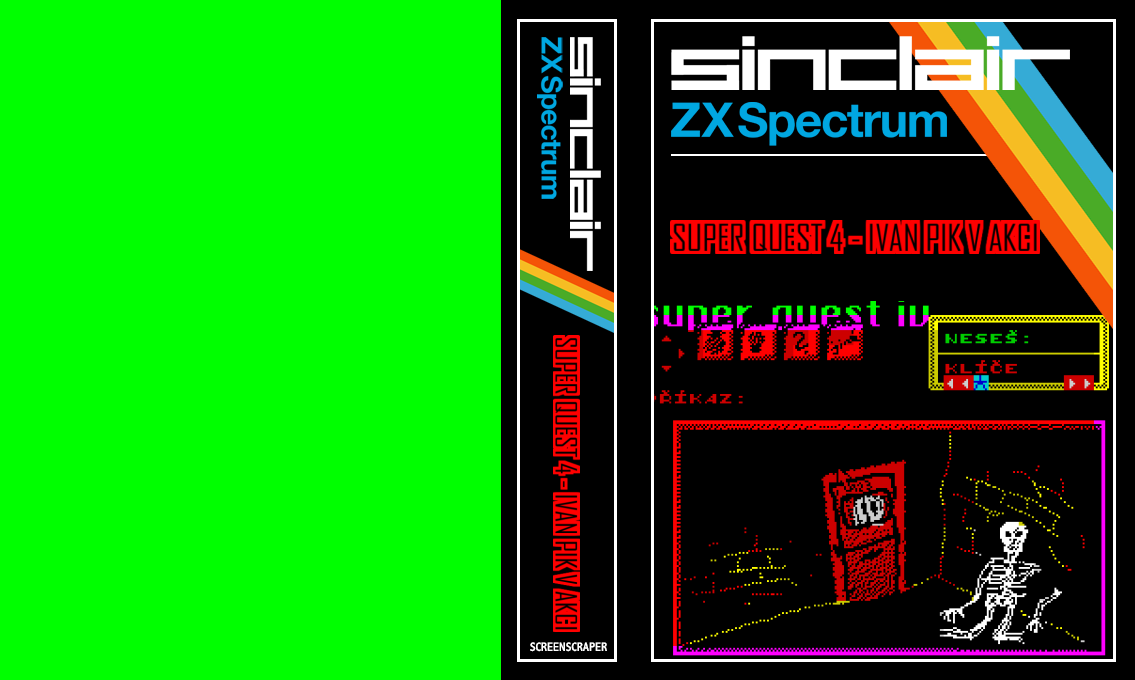 Super Quest IV - Ivan Pik v akci — box-texture (SS)