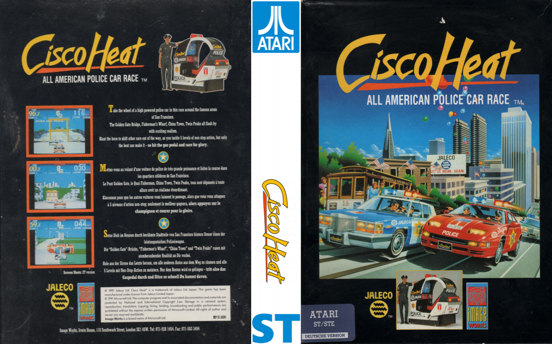 Cisco Heat - All American Police Car Race — box-texture (EU)