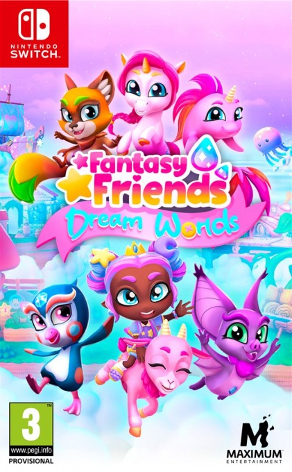 Fantasy Friends - Dream Worlds — box-2D (EU)