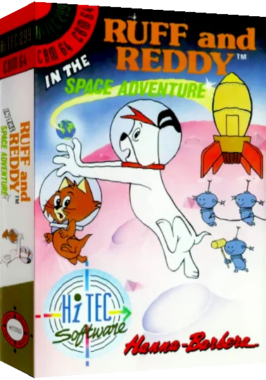 Ruff and Reddy in the Space Adventure — box-3D (EU)