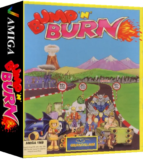 Bump 'n' Burn — box-3D (WOR)