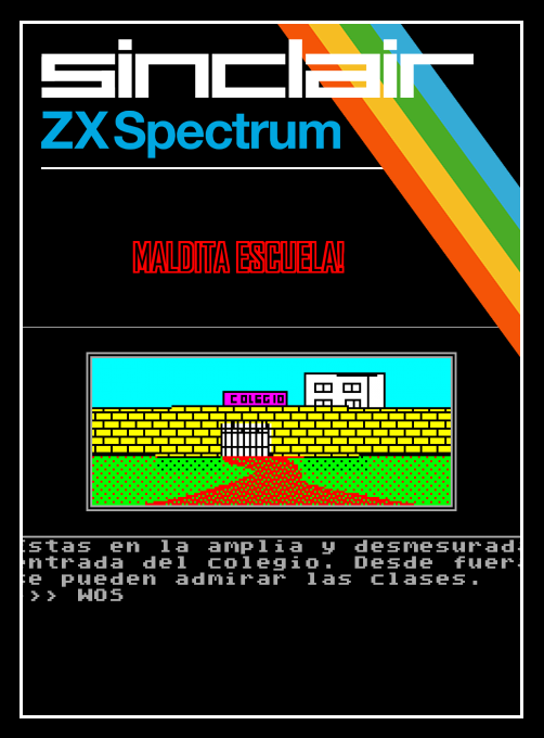 Maldita Escuela! box art