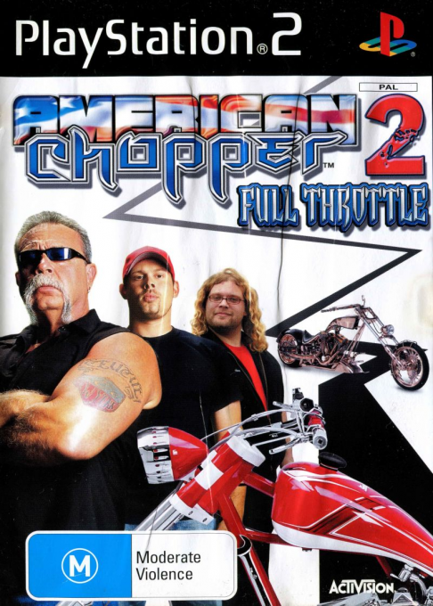 American Chopper 2 - Full Throttle — box-2D (AU)