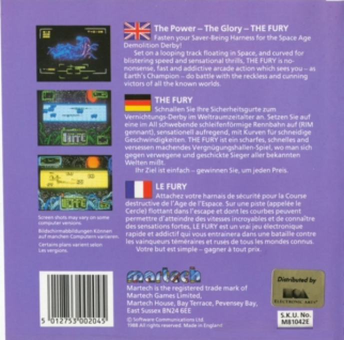 Fury, The — box-2D-back (EU)