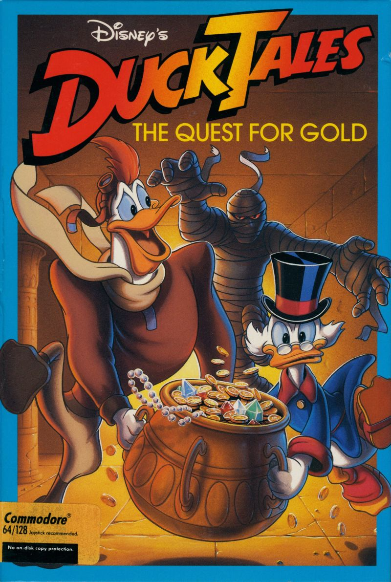 Duck Tales - The Quest for Gold box art