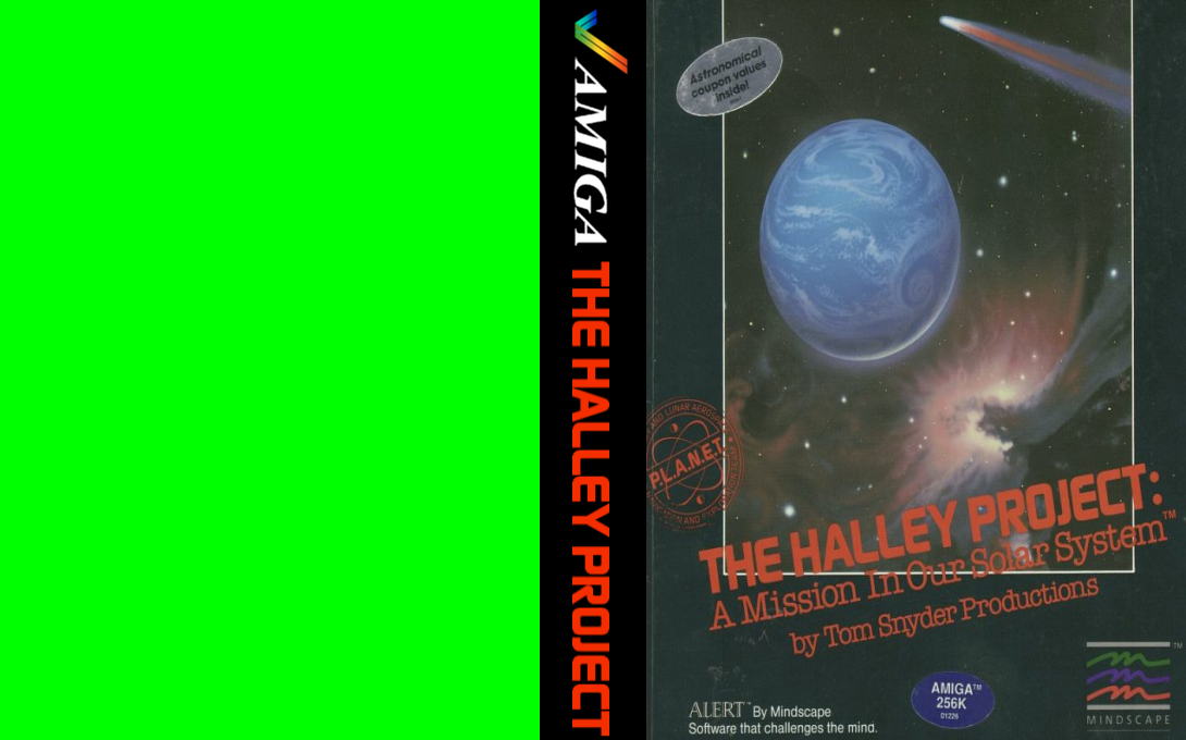 Halley Project, The - A Mission in Our Solar System — box-texture (WOR)