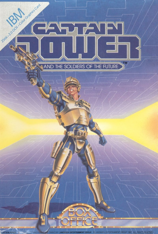 Captain Power And The Soldiers Of The Future box art