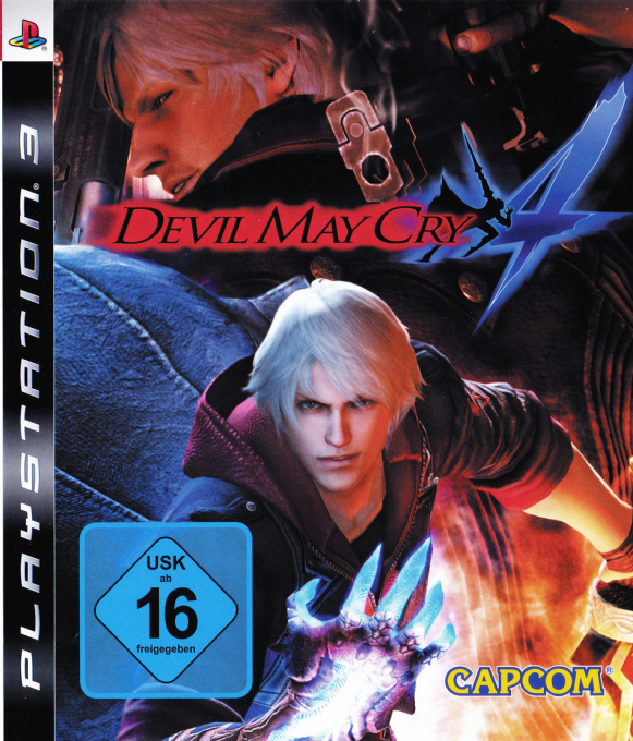 Devil May Cry 4 — box-2D (DE)