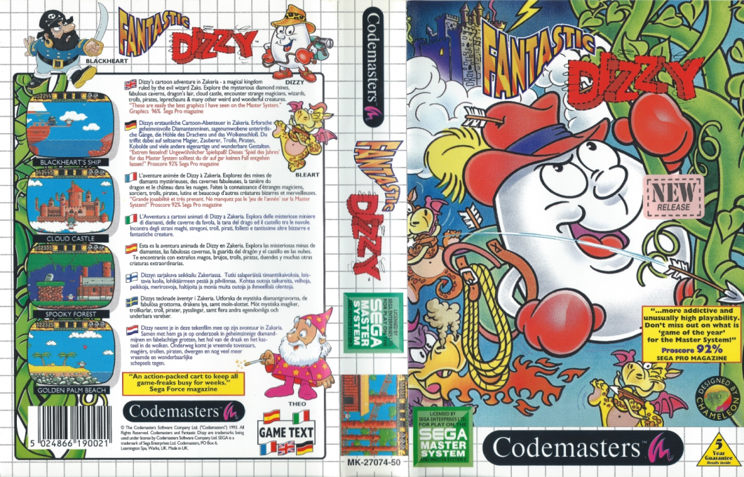 Fantastic Dizzy — box-texture (EU)