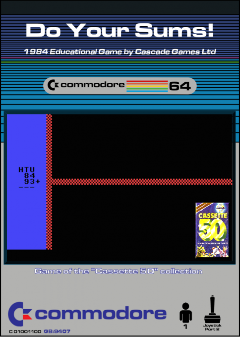 Do Your Sums! box art