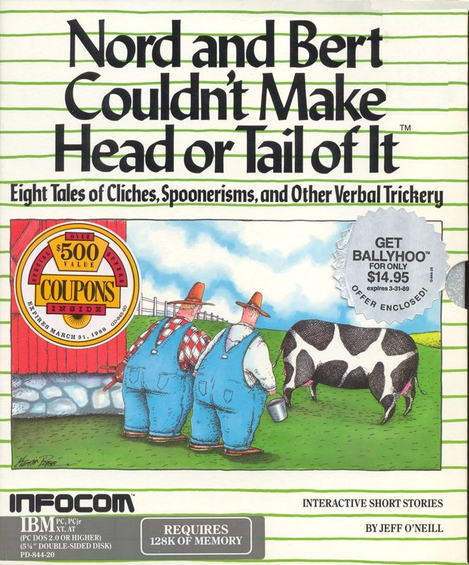 Nord and Bert Couldn't Make Head or Tail of It box art