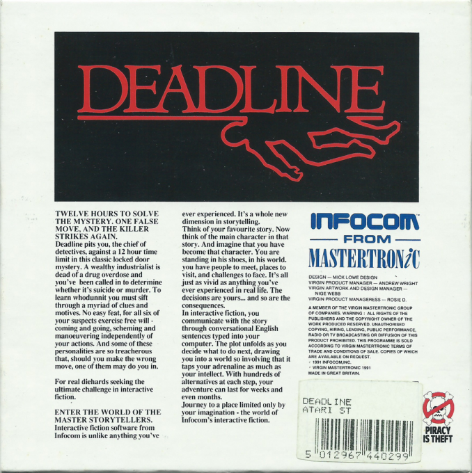Deadline — box-2D-back (EU)