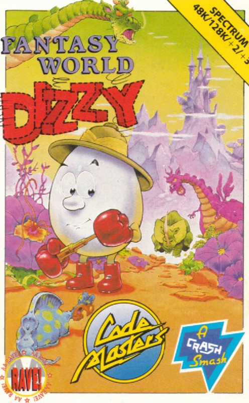 Dizzy 3 - Fantasy World Dizzy box art