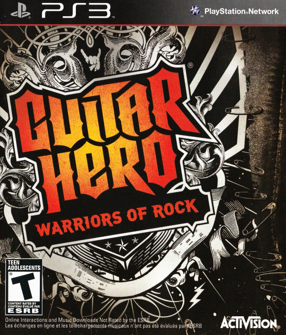 Guitar Hero - Warriors of Rock — box-2D (CA)