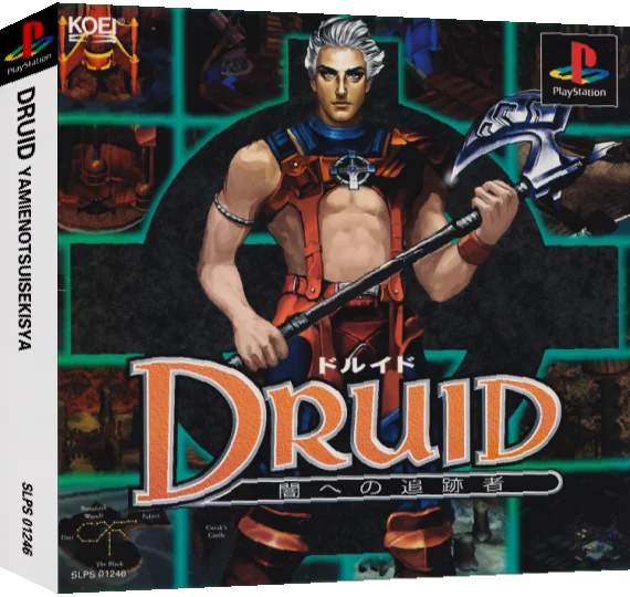 Druid - Yami e no Tsuisekisha — box-3D (ASI)