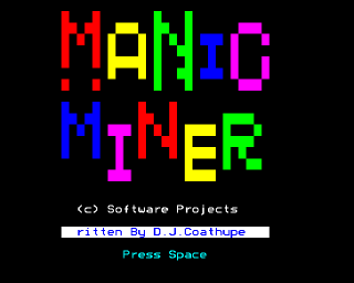 Manic Miner — sstitle (EU)