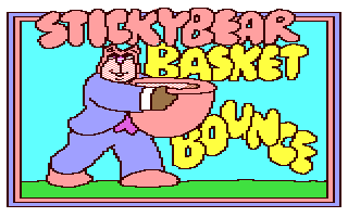 Stickybear Basketbounce — sstitle (WOR)