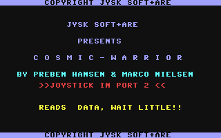 Cosmic Warrior — sstitle (WOR)