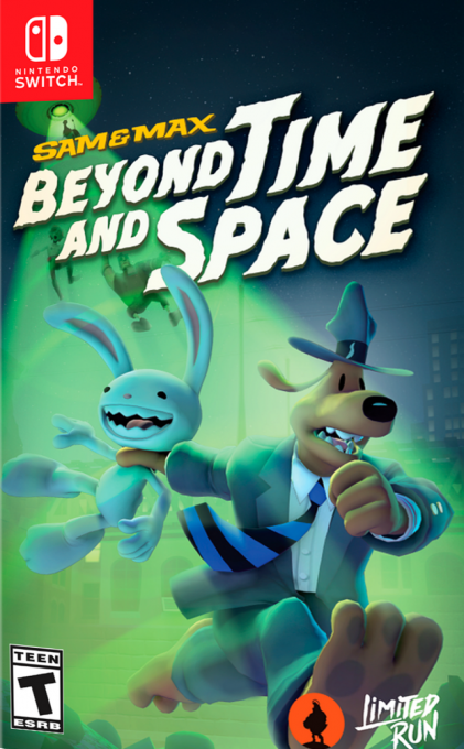 Sam and Max Beyond Time and Space box art