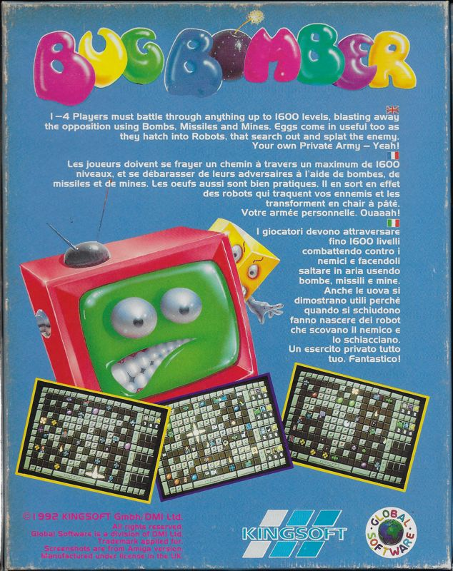 Bug Bomber — box-2D-back (EU)