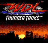 WDL - World Destruction League - Thunder Tanks — sstitle (WOR)