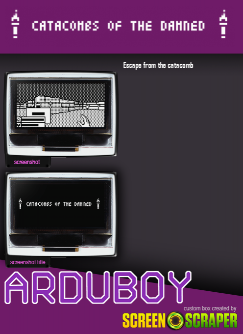 Catacombs of the damned! — box-2D-back (SS)