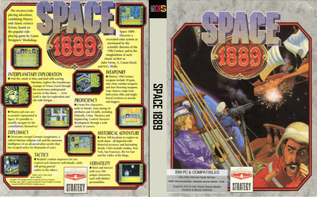 Space 1889 — box-texture (EU)