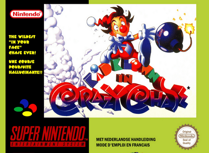 Kid Klown In Crazy Chase — box-2D (EU)
