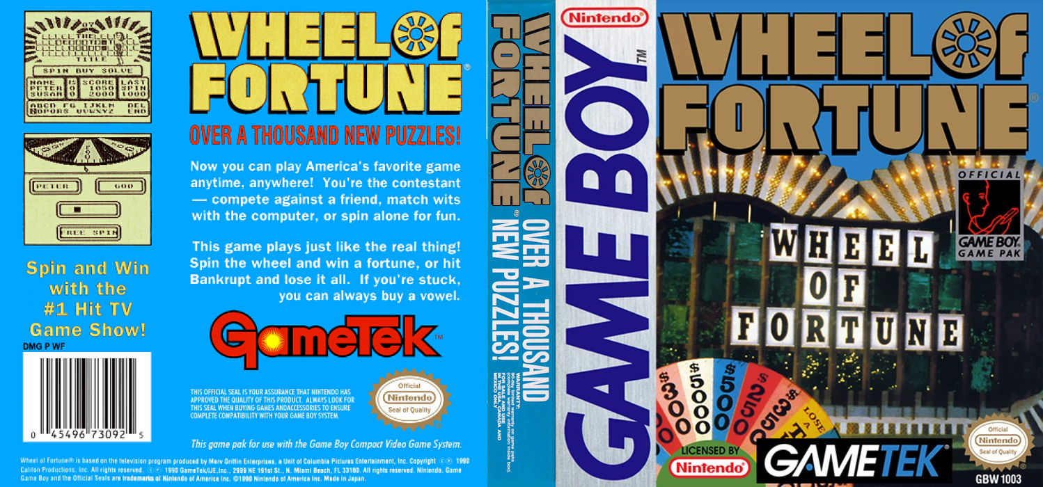 Wheel Of Fortune — box-texture (US)