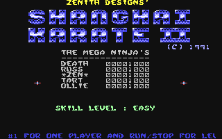 Shanghai Karate II — sstitle (EU)