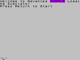 Advanced PURPLE Loading Simulator — ss (WOR)