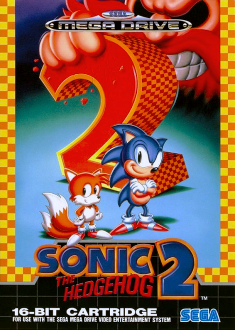 Sonic The Hedgehog 2 — box-2D (EU)