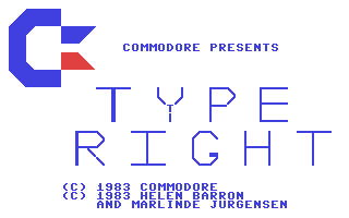 Type Right — sstitle (WOR)