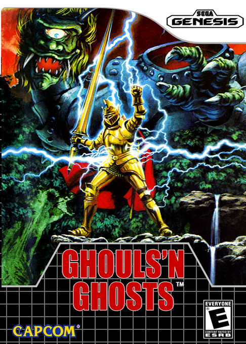 Ghouls 'n Ghosts box art