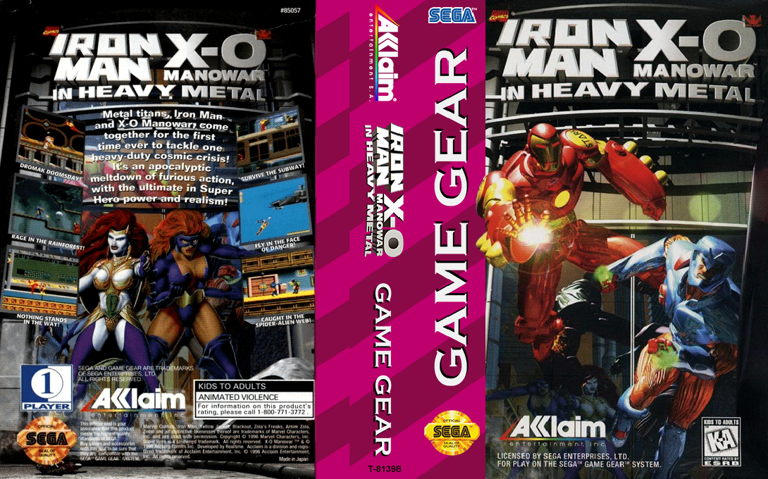 Iron Man And X-o Manowar In Heavy Metal — box-texture (US)