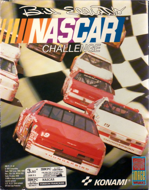 Bill Elliott's Nascar Challenge — box-2D (EU)