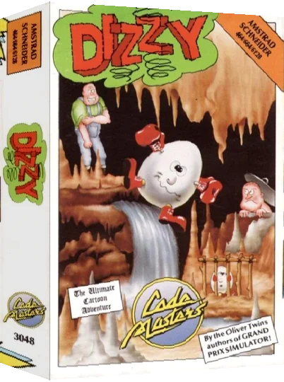 Dizzy - The Ultimate Cartoon Adventure — box-3D (EU)