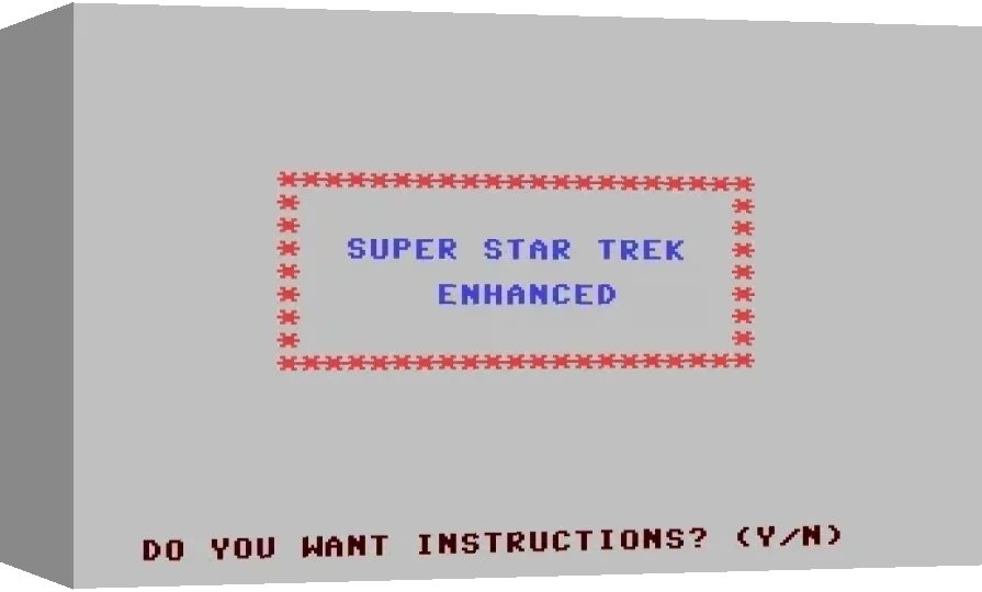 Super Star Trek Enhanced — box-3D (WOR)