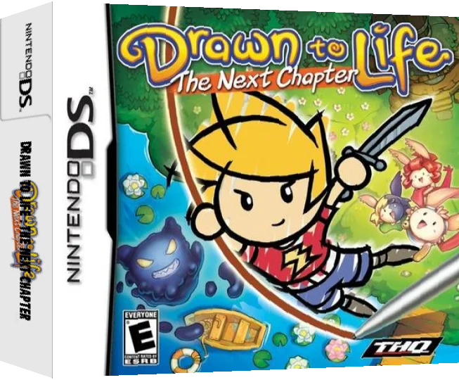 Drawn to Life - The Next Chapter — box-3D (US)