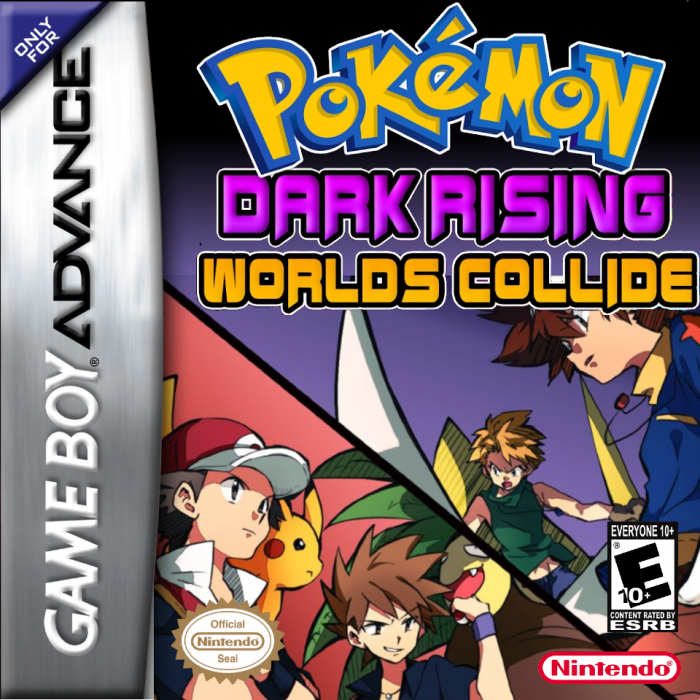 Pokemon : Dark Rising Origins - Worlds Collide box art