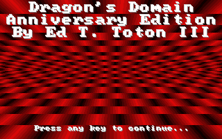 Dragon's Domain - Anniversary Edition box art