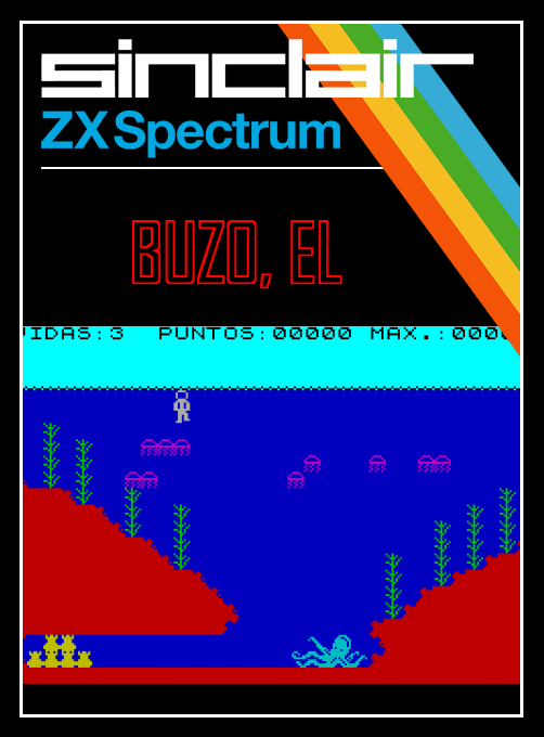 Buzo, El box art
