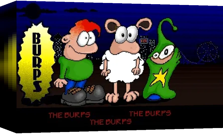 The Burps — box-3D (WOR)