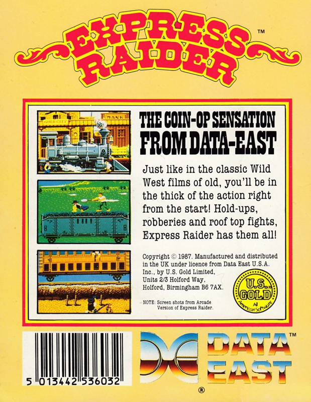 Express Raider — box-2D-back (EU)