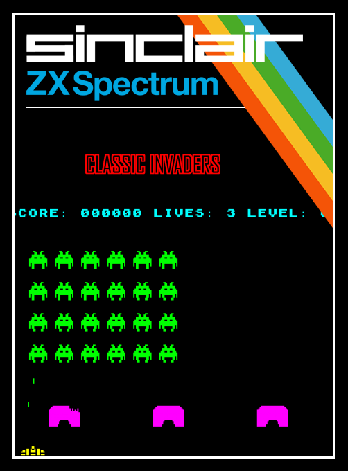 Classic Invaders box art