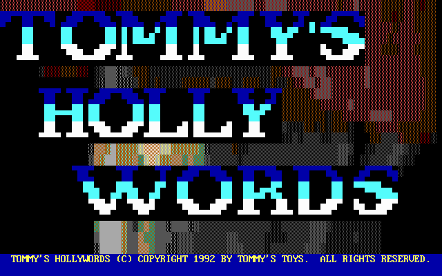 Tommy's Hollywords box art